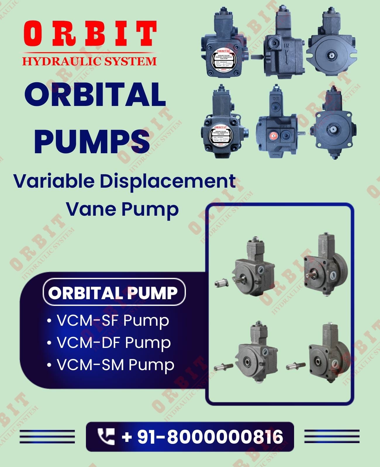 Camel CML VCM-SF, VCM-DF Hydraulic Variable Vane Pump Dealer India Anson Hydraulic Pump Dealer in Ahmedabad Mumbai Pune Chennai Bangalore Hyderabad Nashik Indore Delhi India